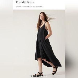 Athleta Presidio Dress (NWT, XL, black)